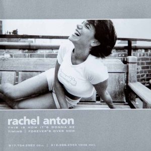 Rachel Anton CD cover
